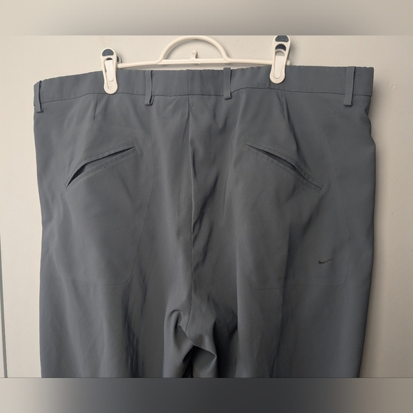 NIKE TIGER WOODS Platinum Men Golf Pants Size 40x32 Gray Color With Pockets - Picture 8 of 15